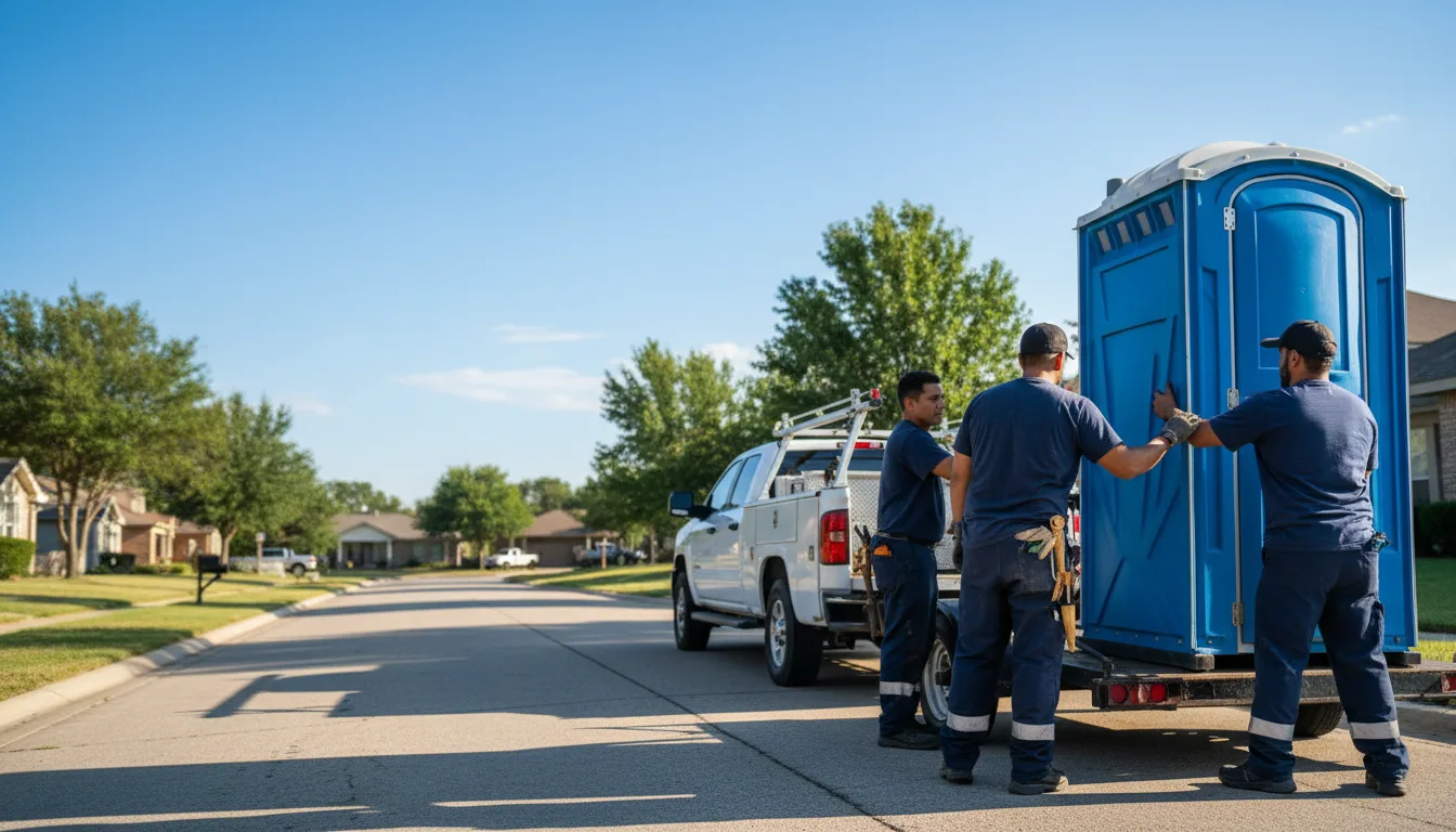 Portable Toilet Rental in Opelousas, LA near me